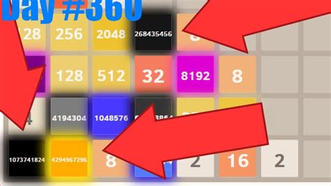 2048 16x16 grid.